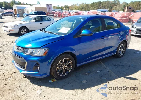 2017 Chevrolet Sonic Lt Auto from USA, damaged, VIN 1G1JD5SB3H4158513